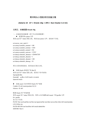 文档五、安装配置Oracle 10g.docx