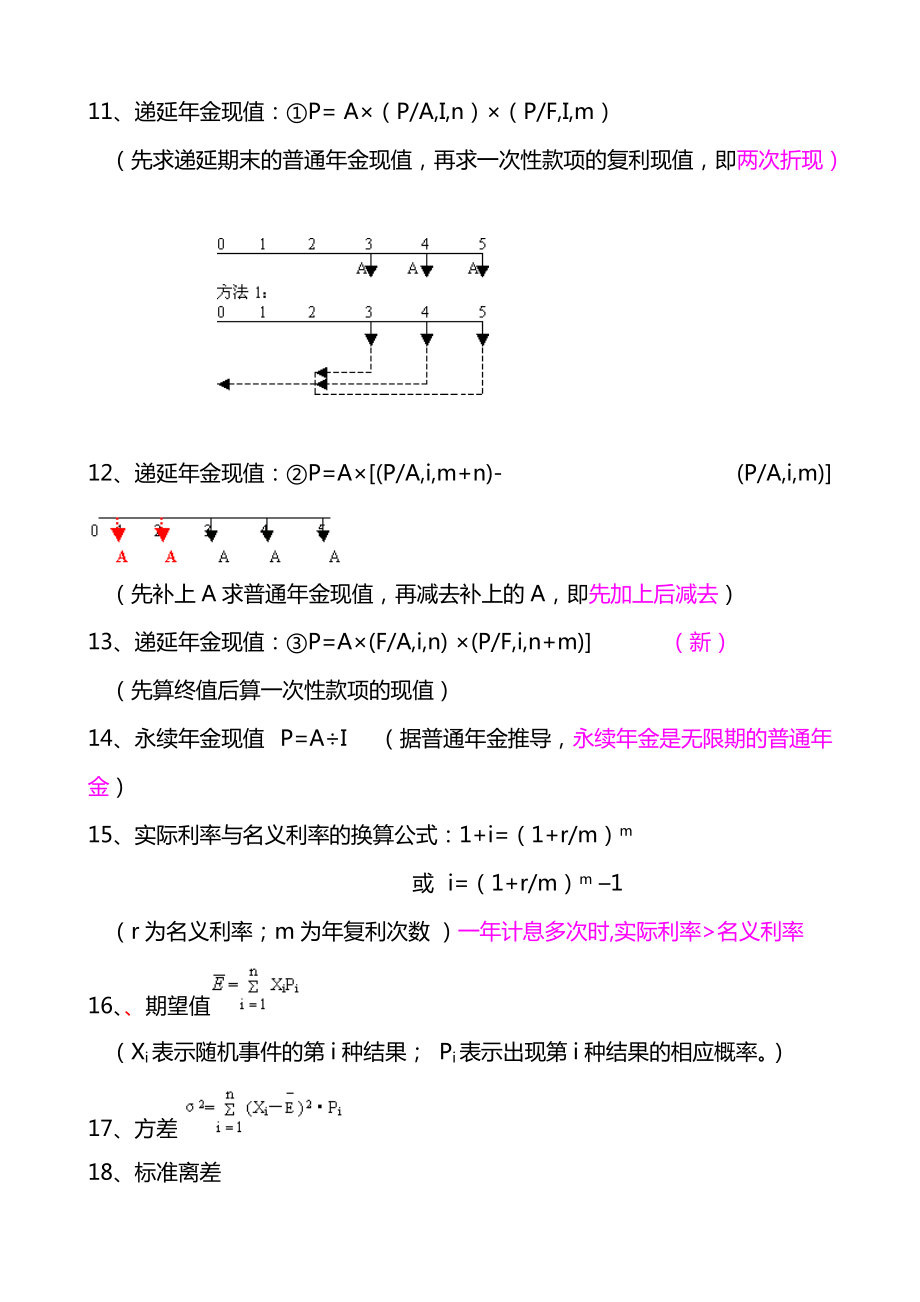 财务公式汇总.docx_第3页