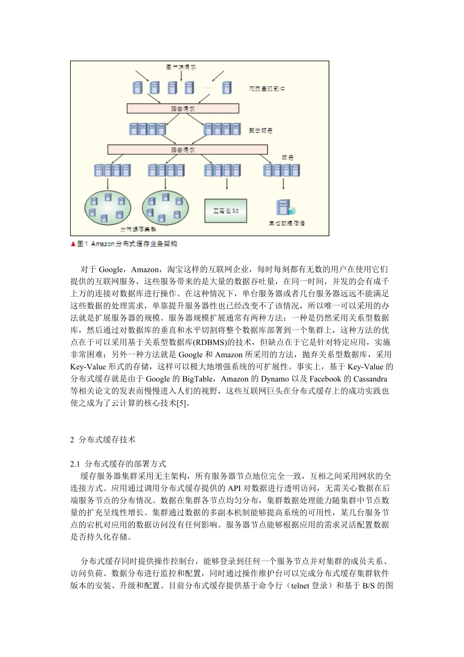 云计算分布式缓存技术及其在物联网中的应用.docx_第2页