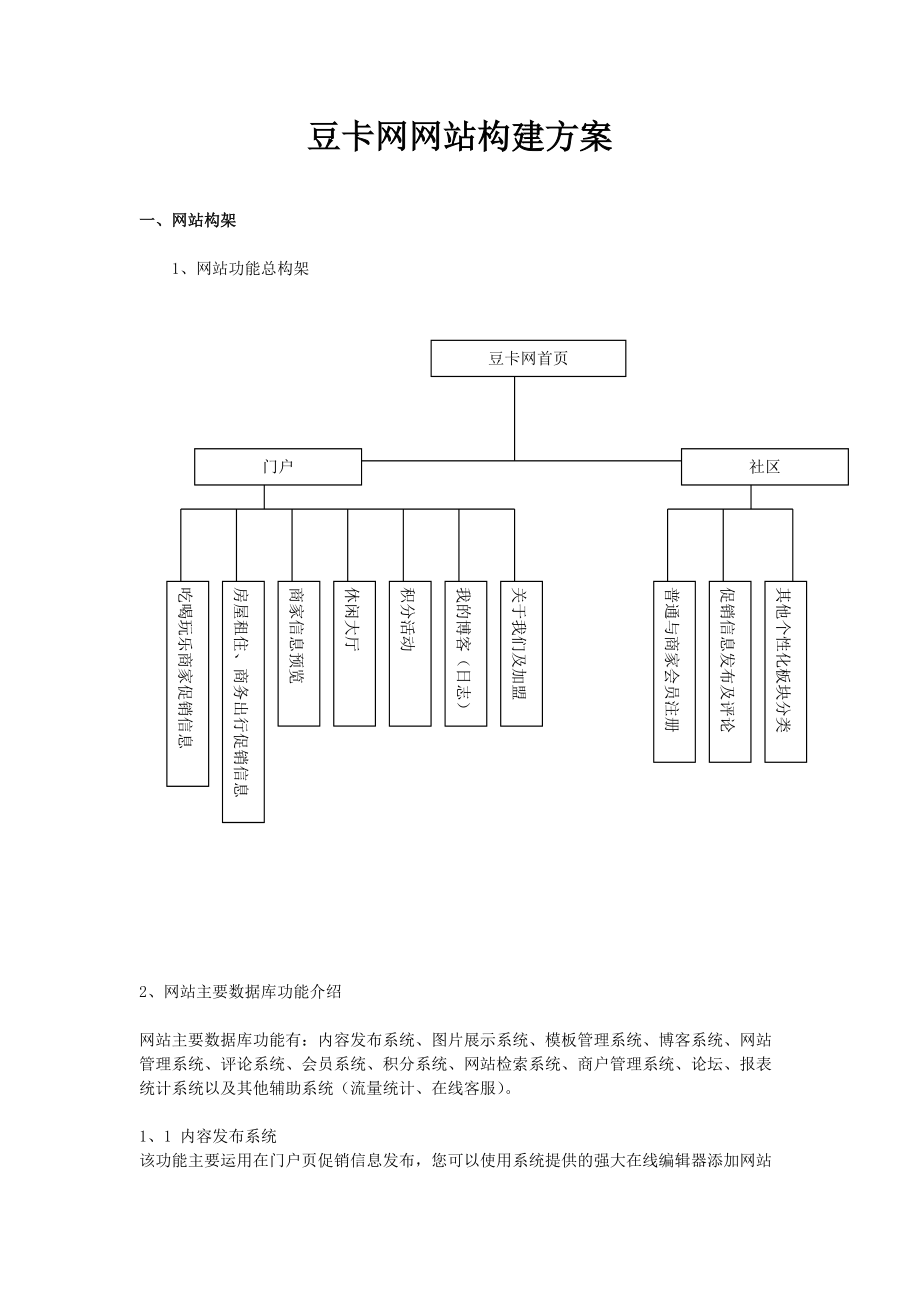 浅析豆卡网网站构建方案.docx_第1页