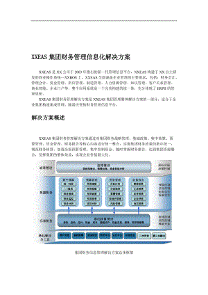 某公司财务管理信息化解决方案.docx