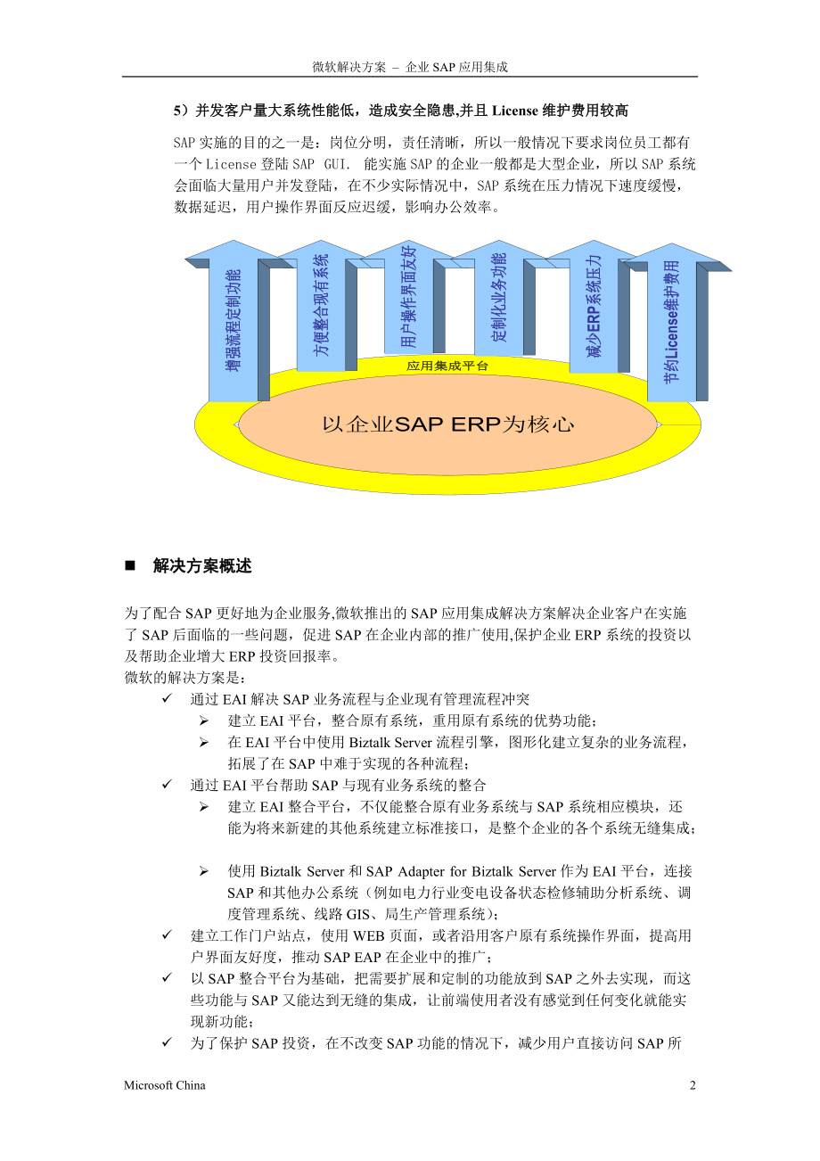 微软解决方案 - 企业SAP应用集成 v10.docx_第2页