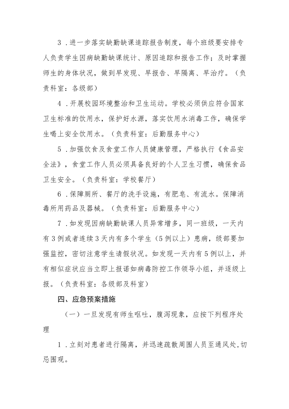 小学诺如病毒防控应急预案.docx_第2页