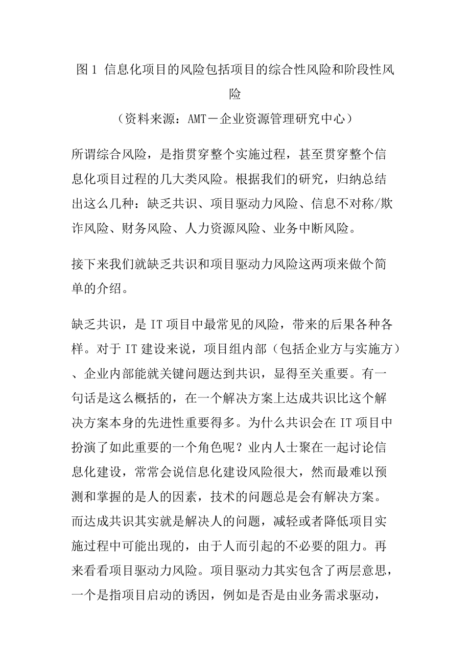 信息化方案之如何进行项目风险评估.docx_第3页