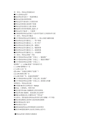 电子商务网站运营手册.docx