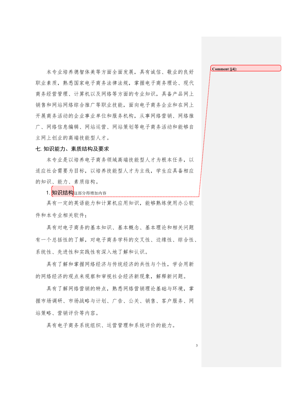 电子商务专业三二分段人才培养标准.docx_第3页