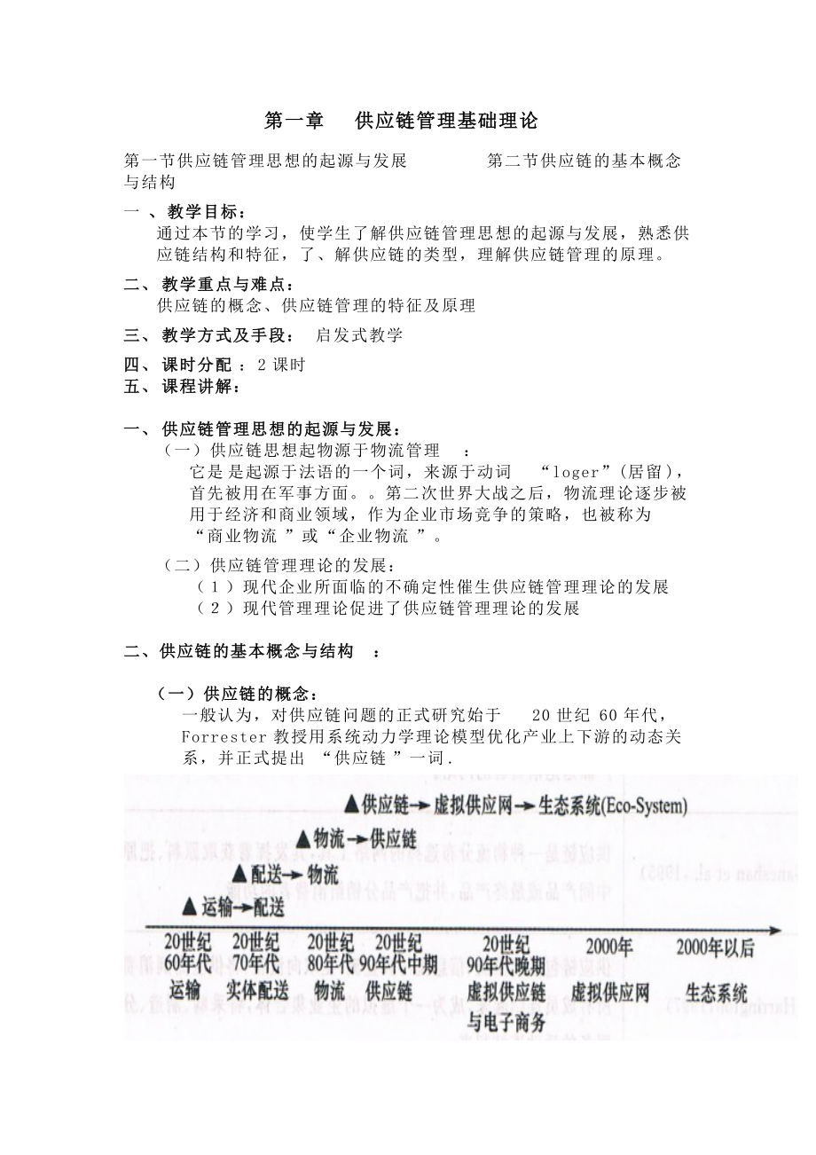 供应链管理教案(doc 40页).docx_第1页