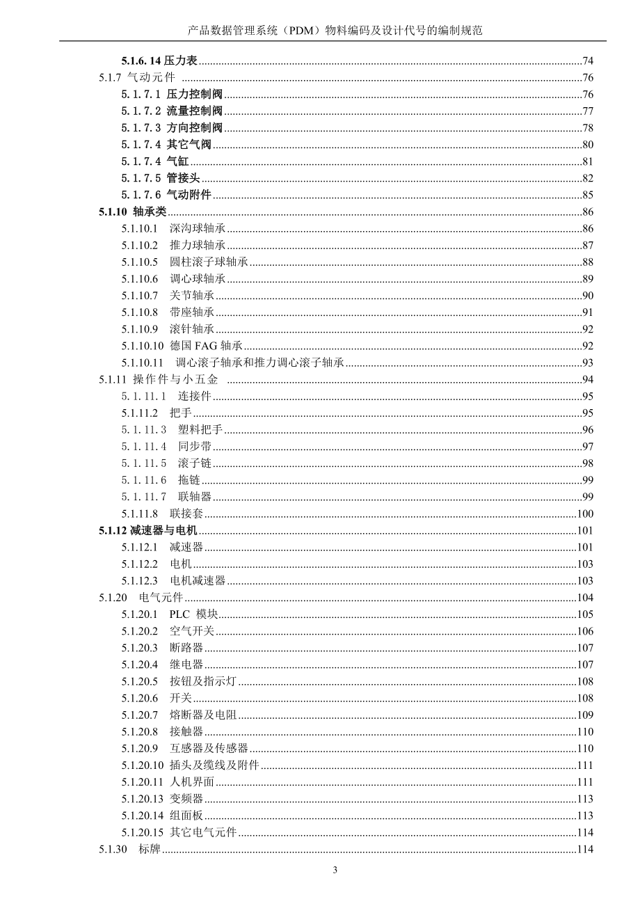 PDM物料编码及设计代号的编制规范A.docx_第3页