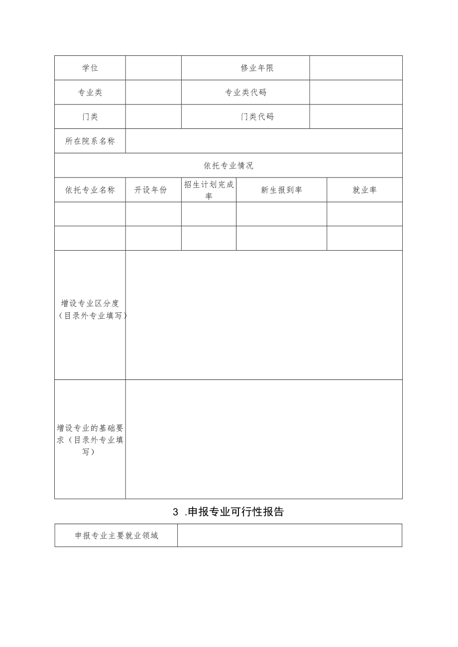 河南省高等院校医药卫生类专业申请表（本科）.docx_第3页