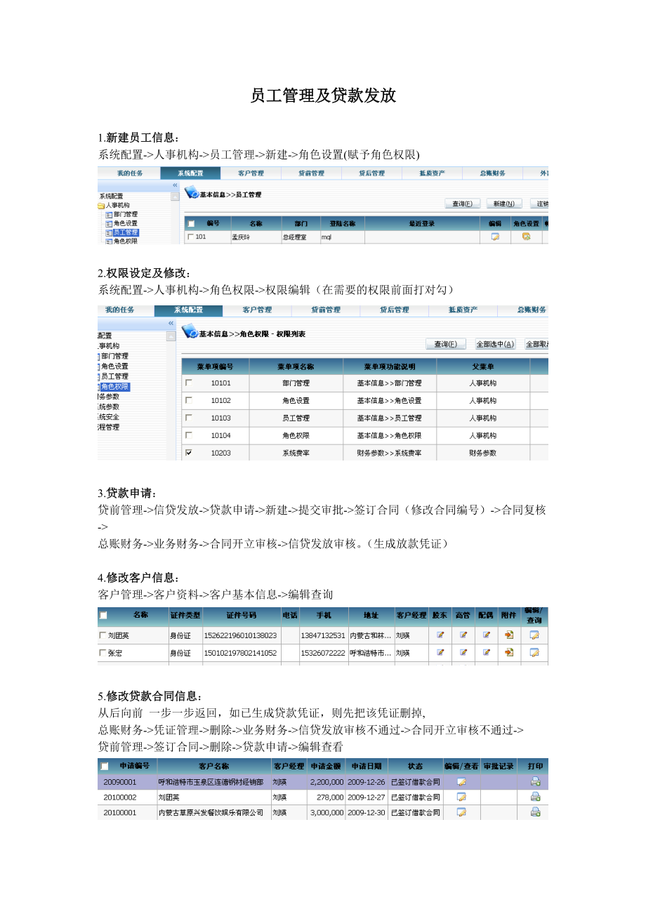 贷款公司简易操作指南.docx_第1页