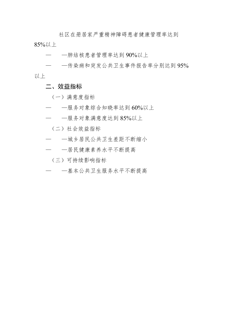 2022年天津市基本公共卫生服务项目主要绩效指标、各区常住人口、经费核定标准.docx_第3页