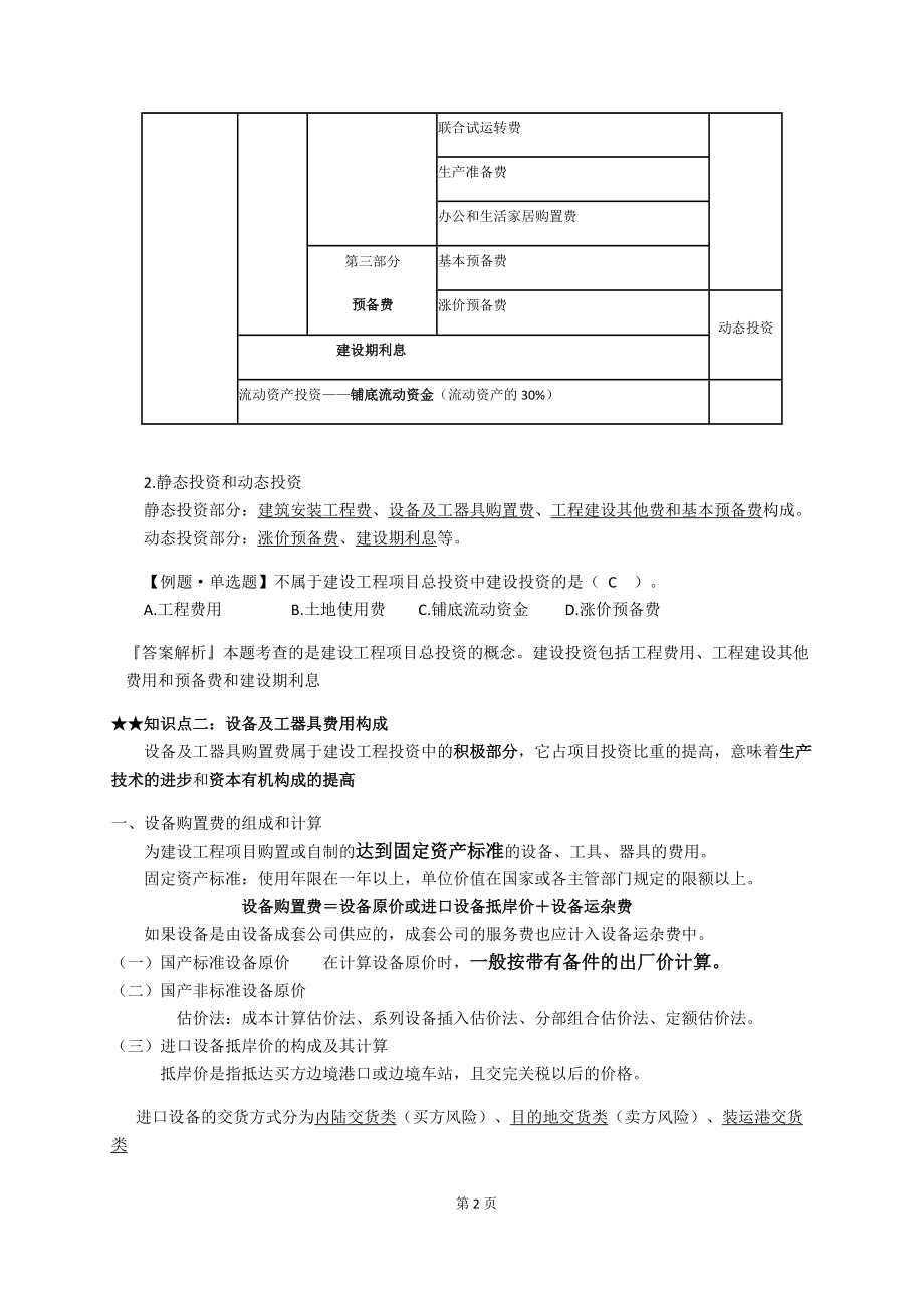 达江XXXX建设工程经济之工程估价.docx_第2页