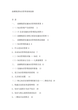 浪潮集团知识管理系统创新方法.docx