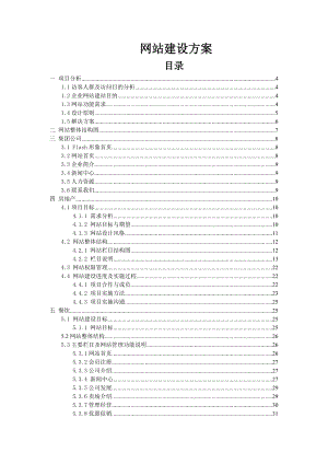 大型集团公司网站建设方案培训资料.docx