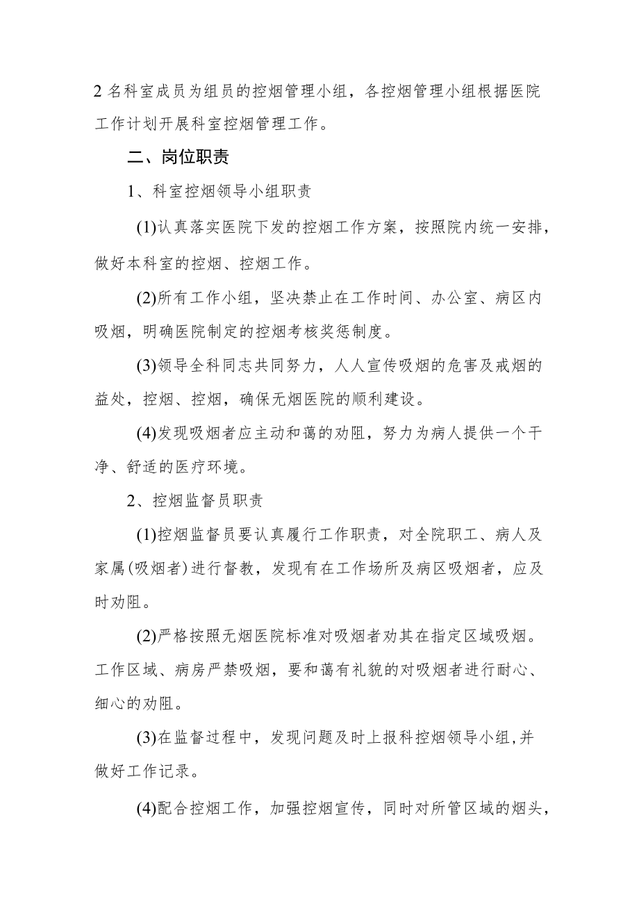 创建无烟医院管理制度.docx_第2页