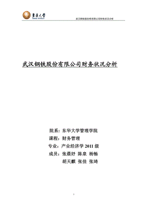 钢铁股份有限公司财务知识分析.docx