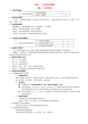 必修 信息技术基础.docx