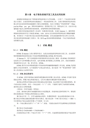 电子商务系统开发工具及应用实例分析.docx