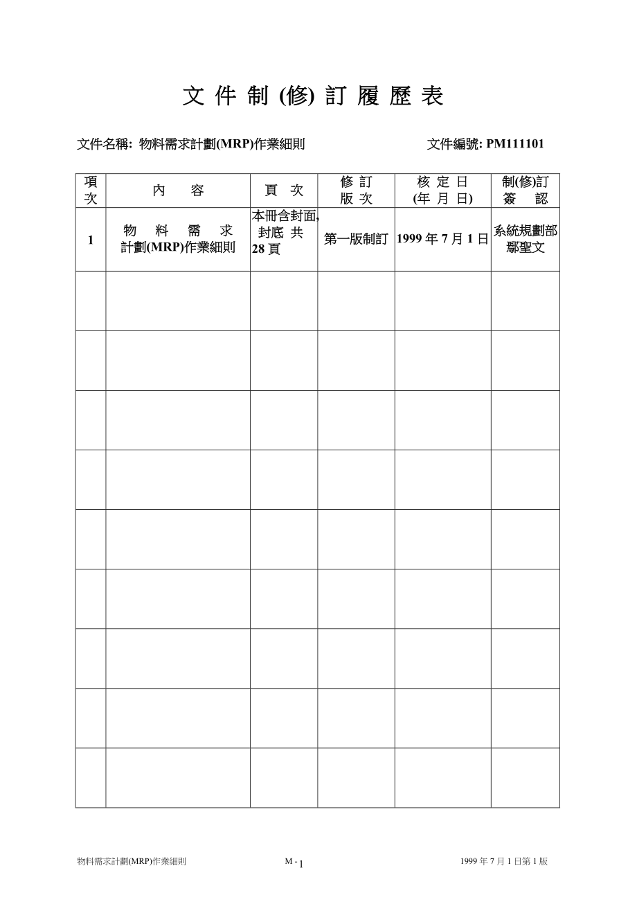 物料需求计划(MRP)作业细则.docx_第2页