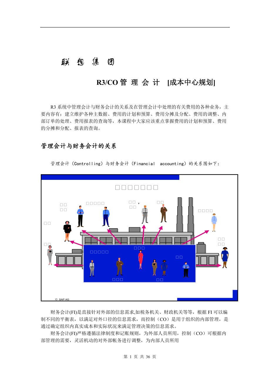 SAP联想成中心案例(DOC 36页).docx_第1页