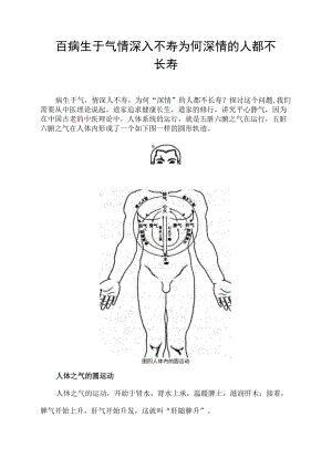 百病生于气 情深人不寿 为何 深情 的人都不长寿.docx