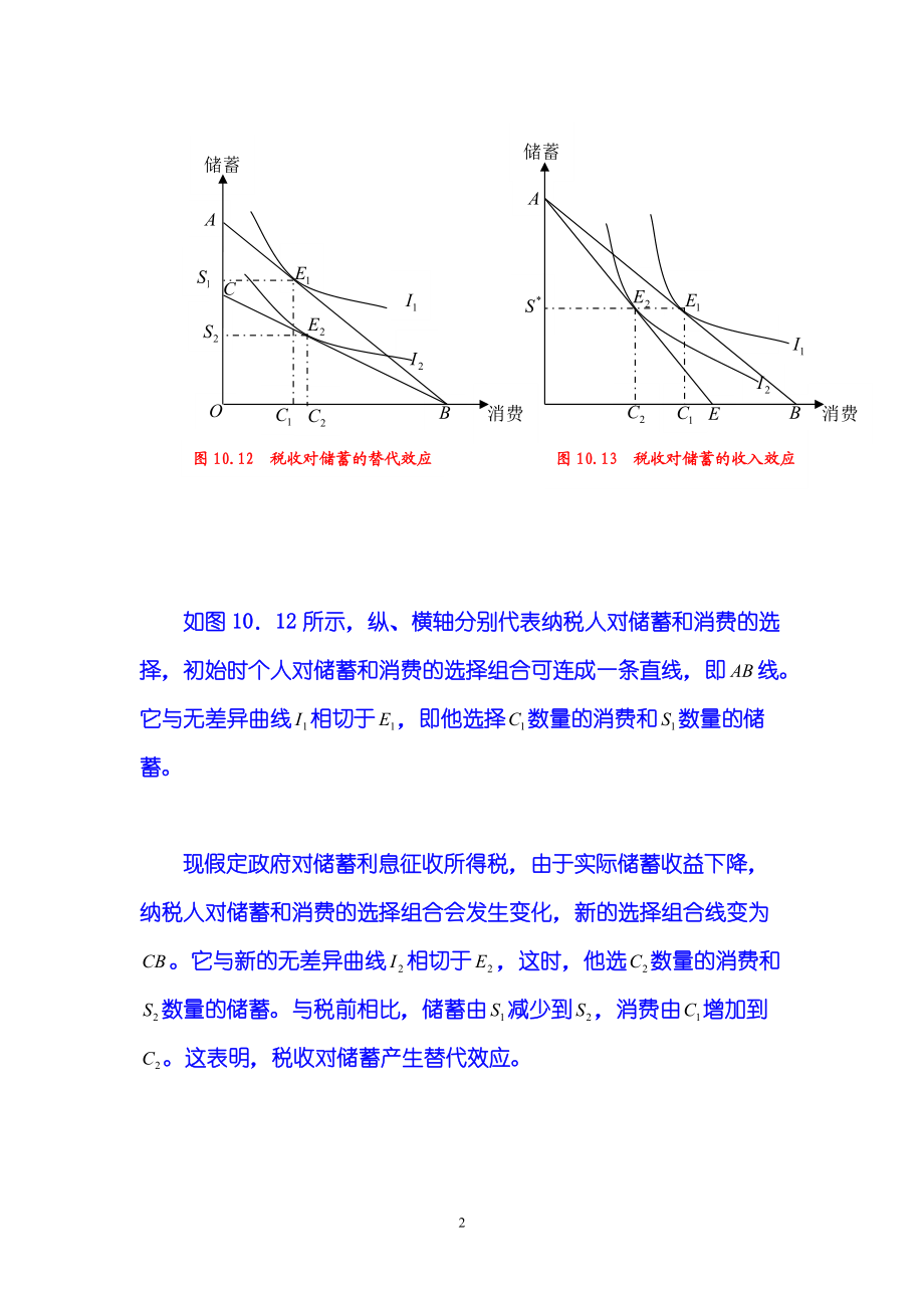 第10章 税收效应分析 第03节 税收与储蓄和投资.docx_第2页