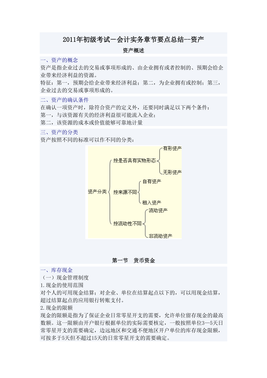 精品文档】XXXX年会计考试-章节重点.docx_第1页