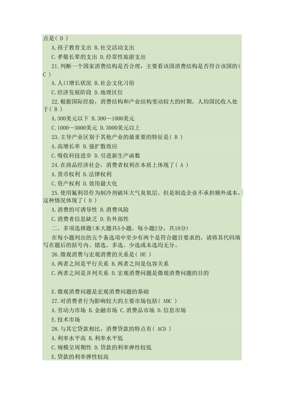 自考消费经济学必过秘籍.docx_第3页