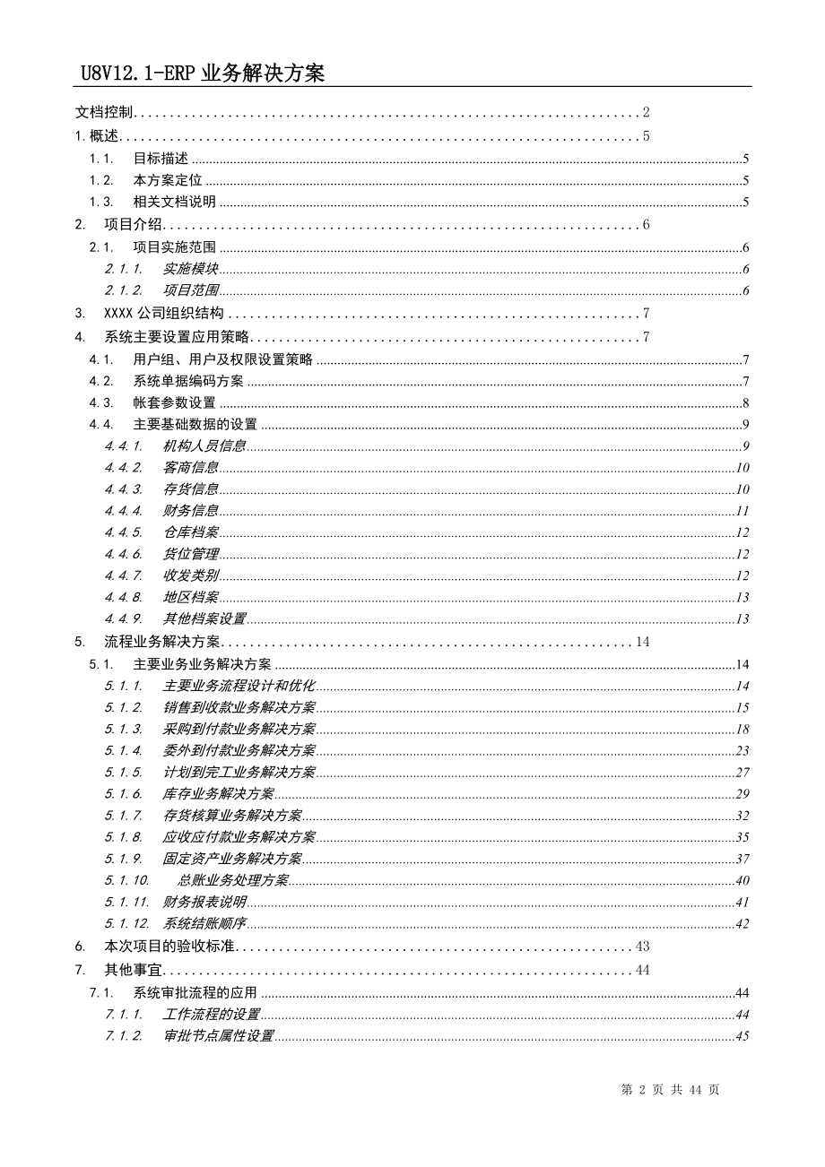 用友11ERP业务解决方案初稿.docx_第2页