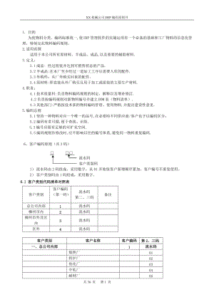 机械设备公司ERP编码规则方案书(DOC35页).doc