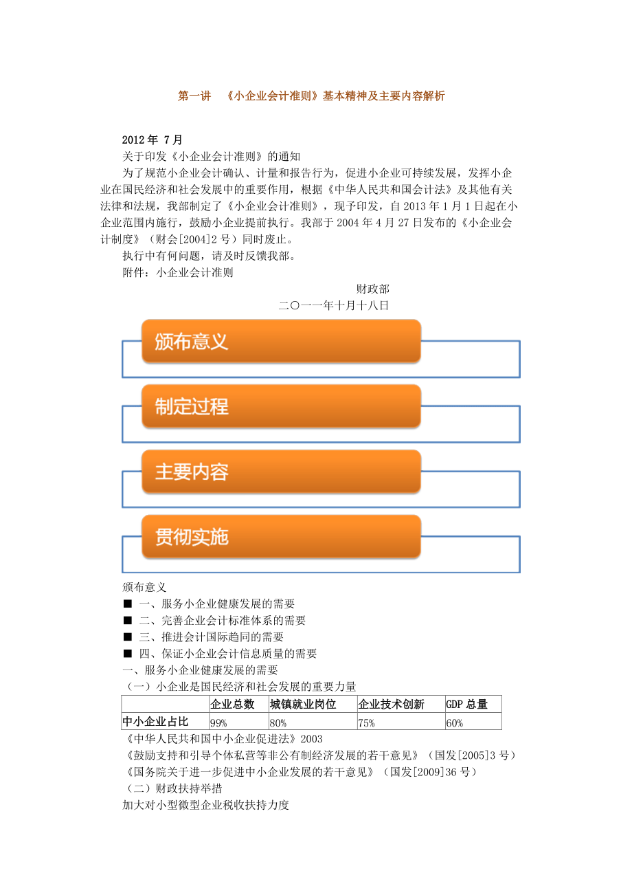 税务管理知识准则及小企业财务会计培训讲义.docx_第1页