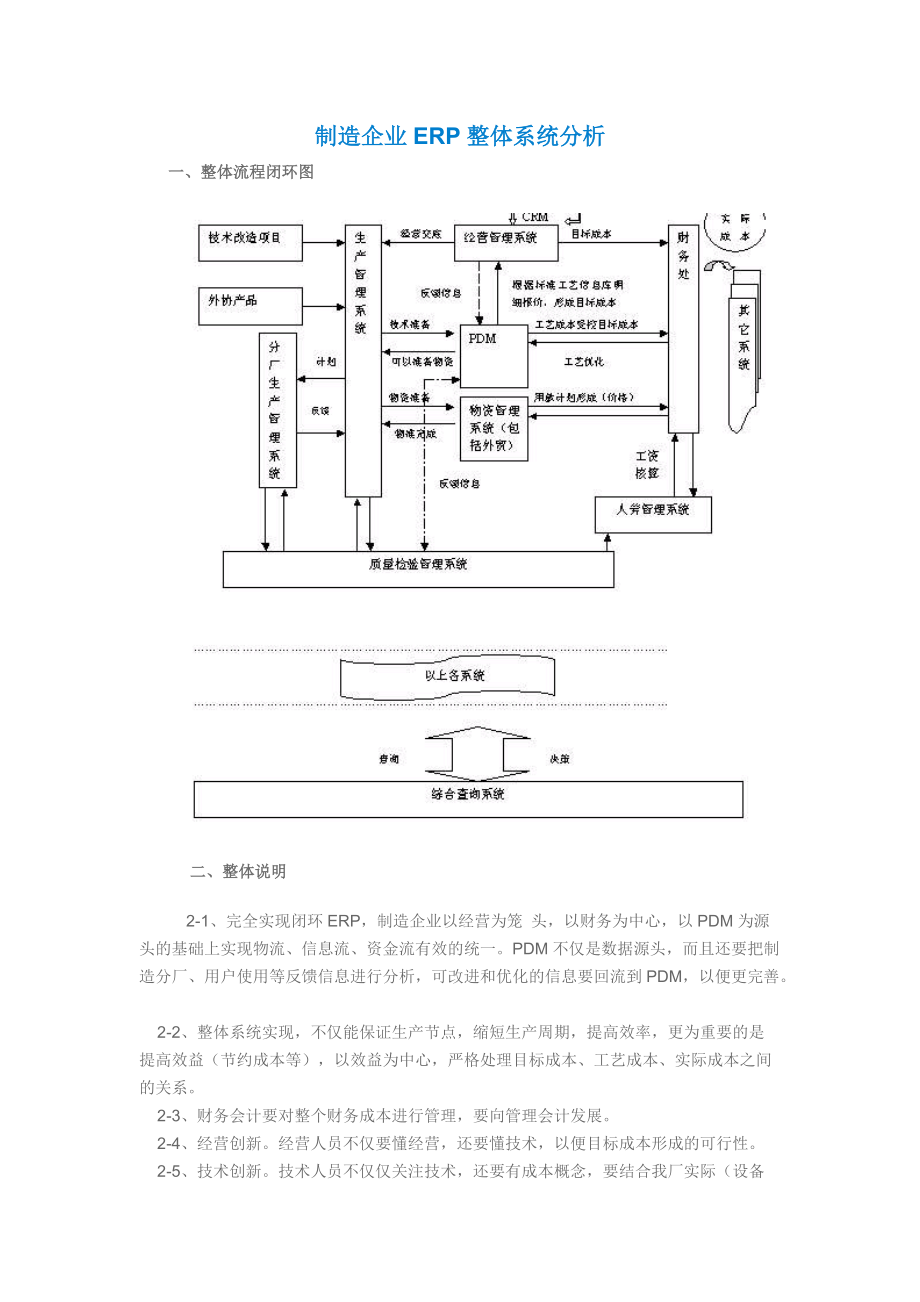 制造企业erp整体系统分析.docx_第1页