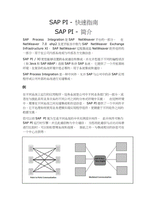 SAP-PI---快速指南(DOC69页).doc