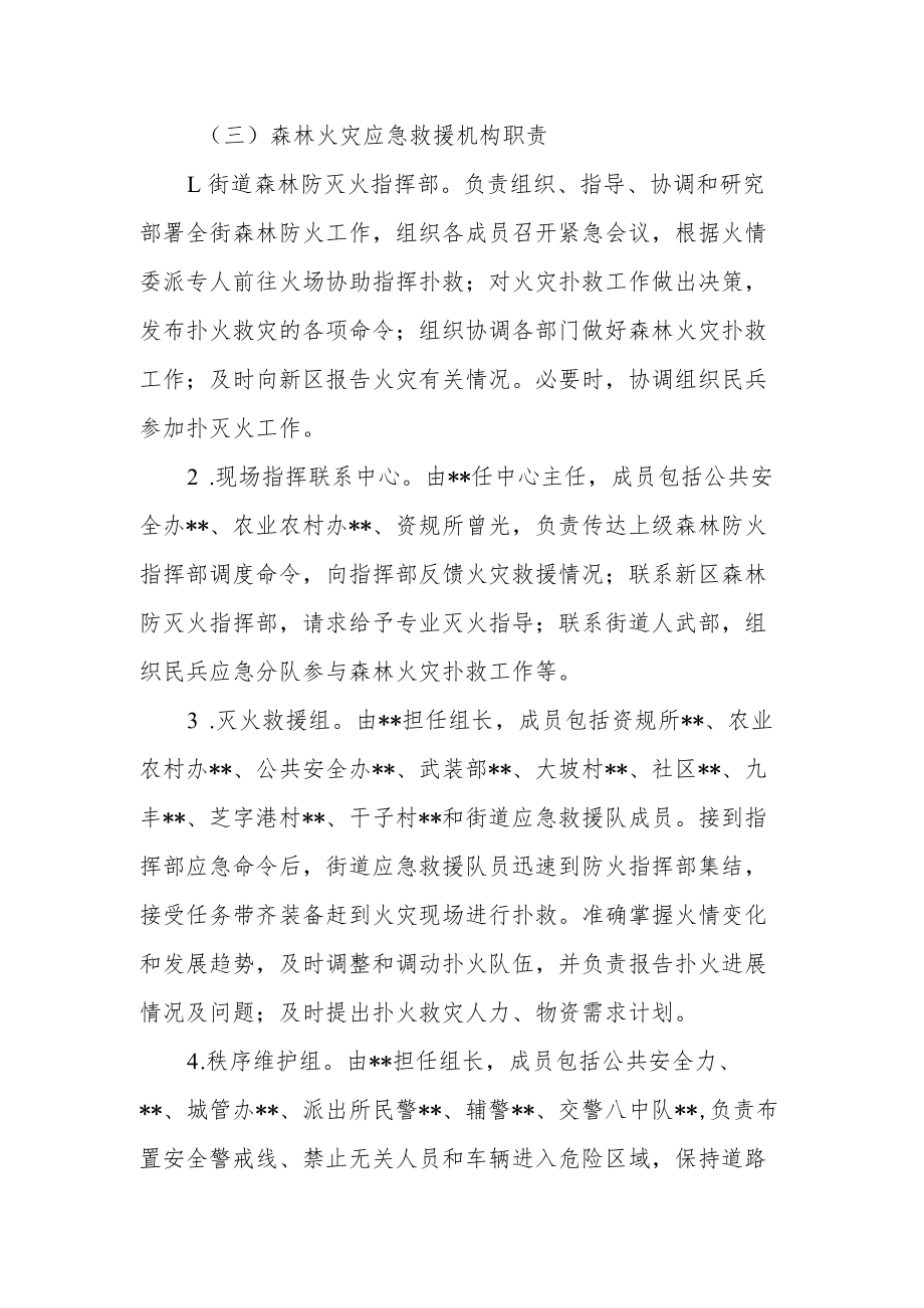 街道森林火灾应急预案.docx_第3页