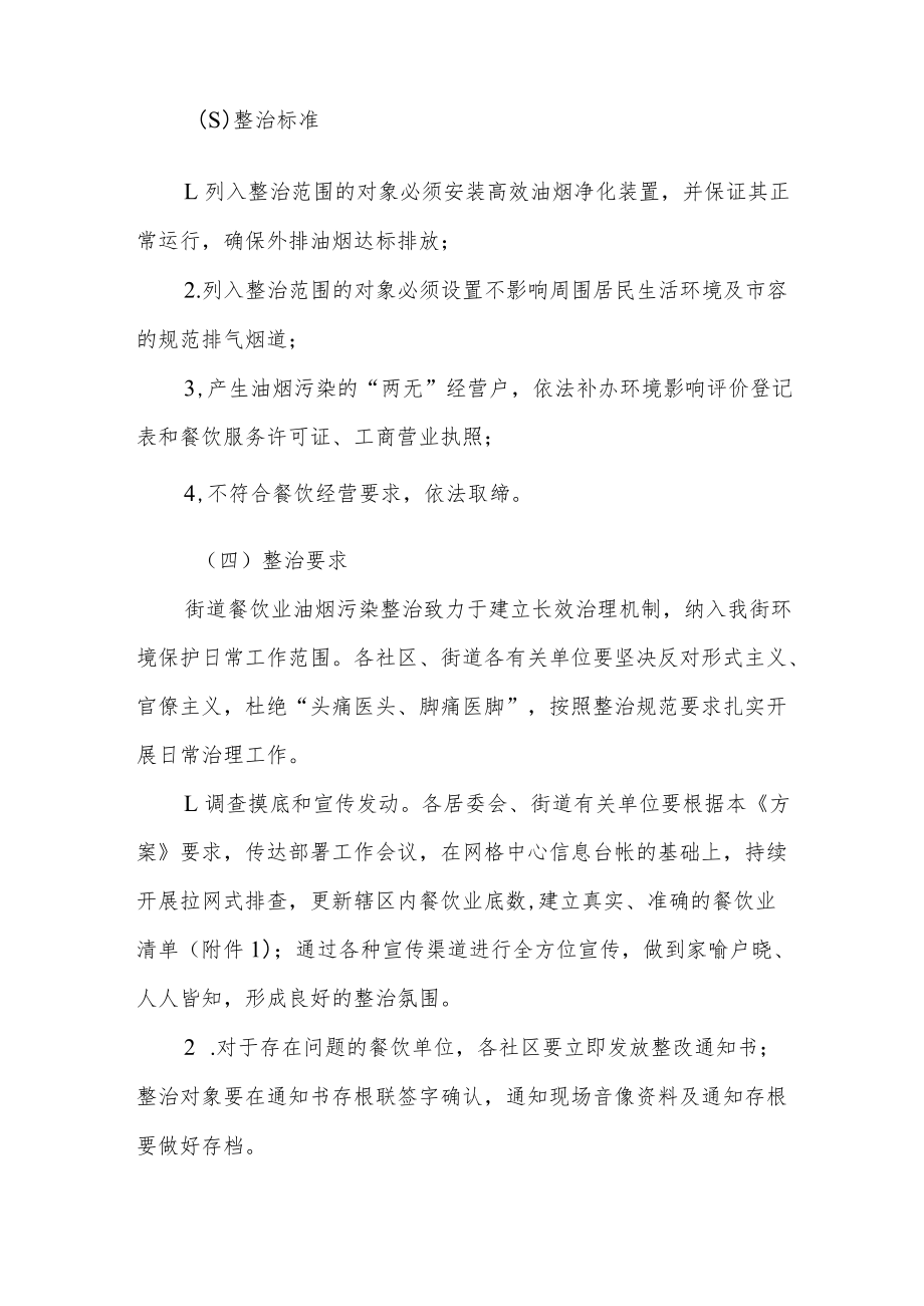 街道餐饮业油烟污染长效治理行动实施方案.docx_第2页