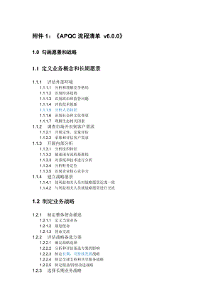 APQC流程框架清单6.0.0(DOC55页).doc