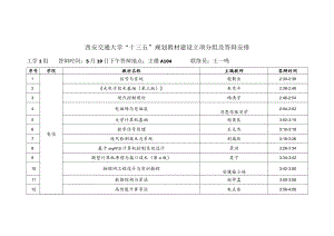 西安交通大学“十三五”规划教材建设立项分组及答辩安排.docx