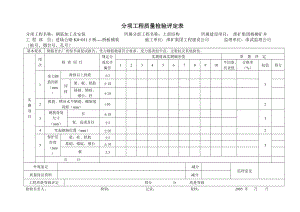 钢筋加工及安装分项工程质量检验评定表表5.docx