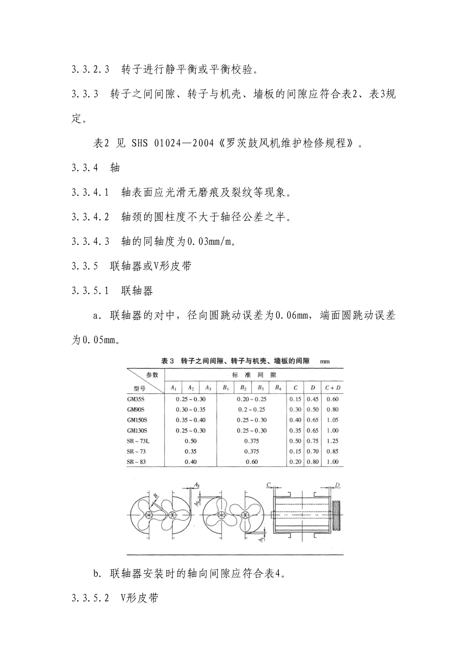 罗茨鼓风机检修与质量标准.docx_第2页