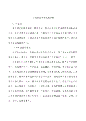 纺织行业市场规模分析.docx