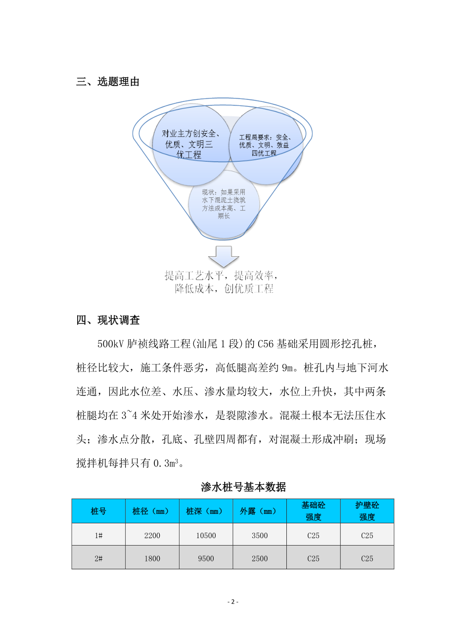 QC-挖孔桩出现大量渗水的处理方法.docx_第3页