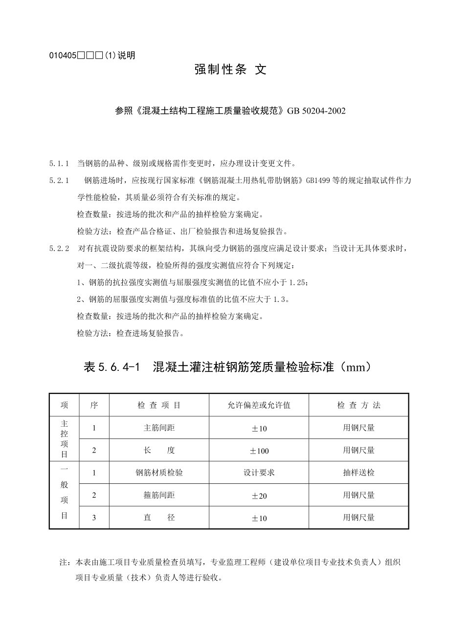 建筑施工质量验收规范检验批检查表(1).docx_第3页