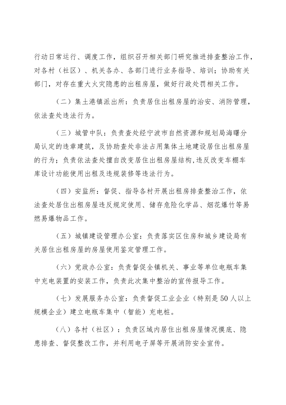 集士港镇居住出租房屋及电瓶车消防安全隐患集中整治方案.docx_第2页