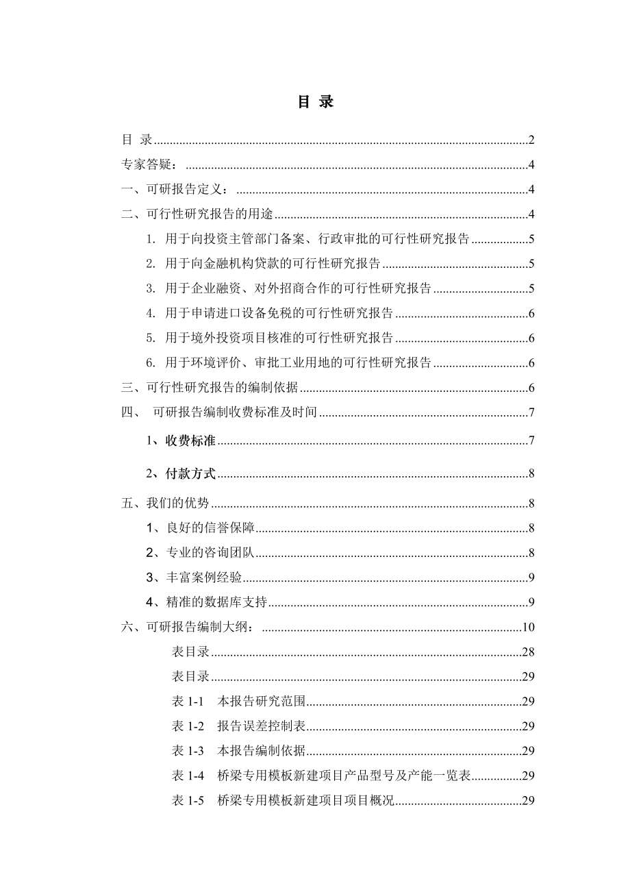 桥梁专用模板项目可行性研究报告.docx_第2页