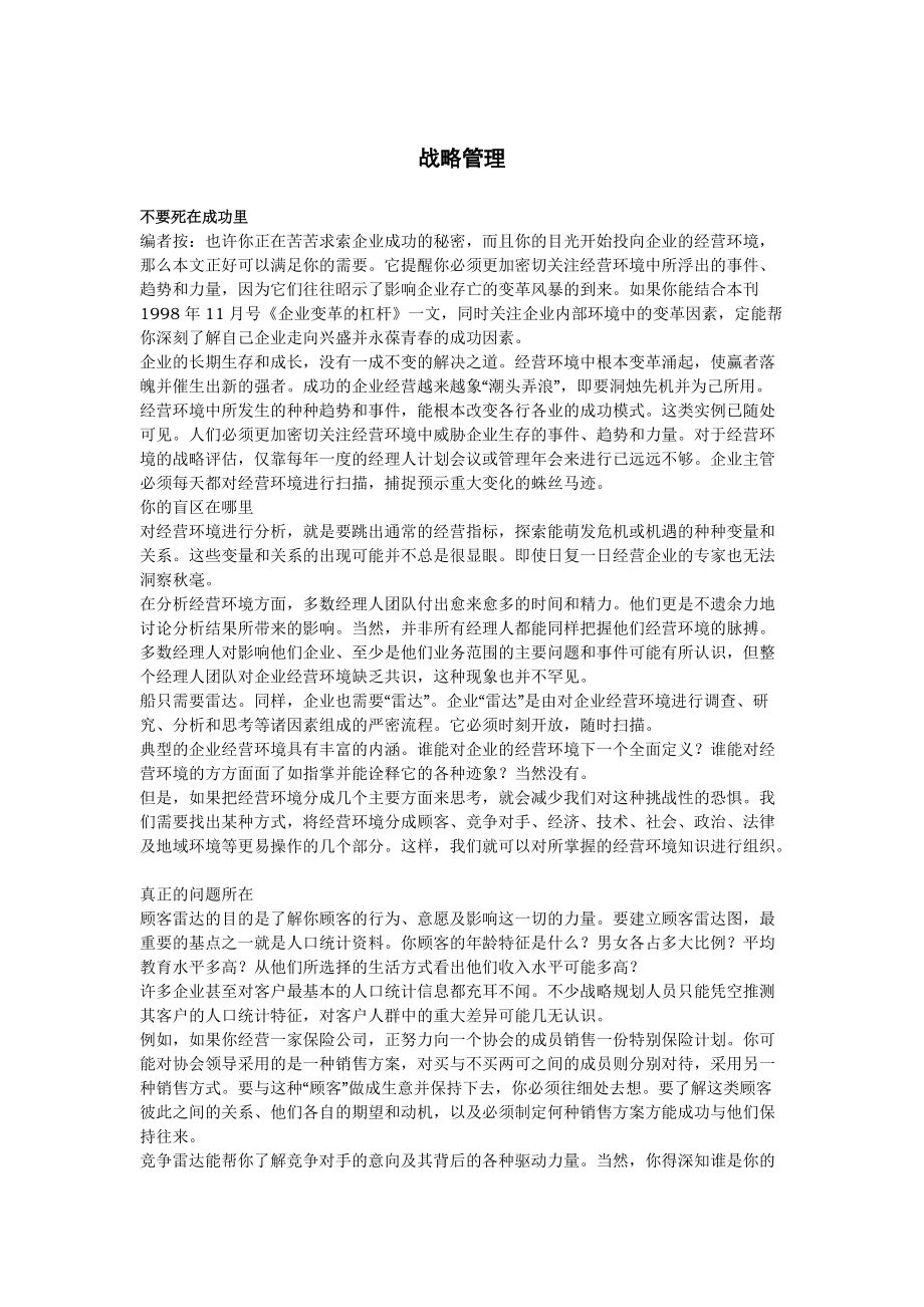 战略管理大观.docx_第1页