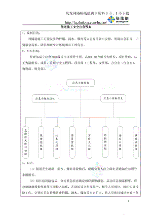 路桥隧工程施工安全应急预案.docx