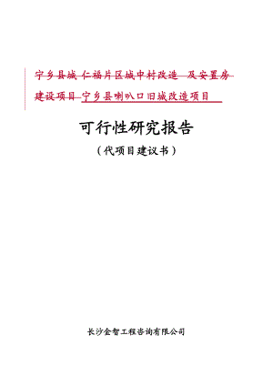 宁乡喇叭口旧城改造项目.docx