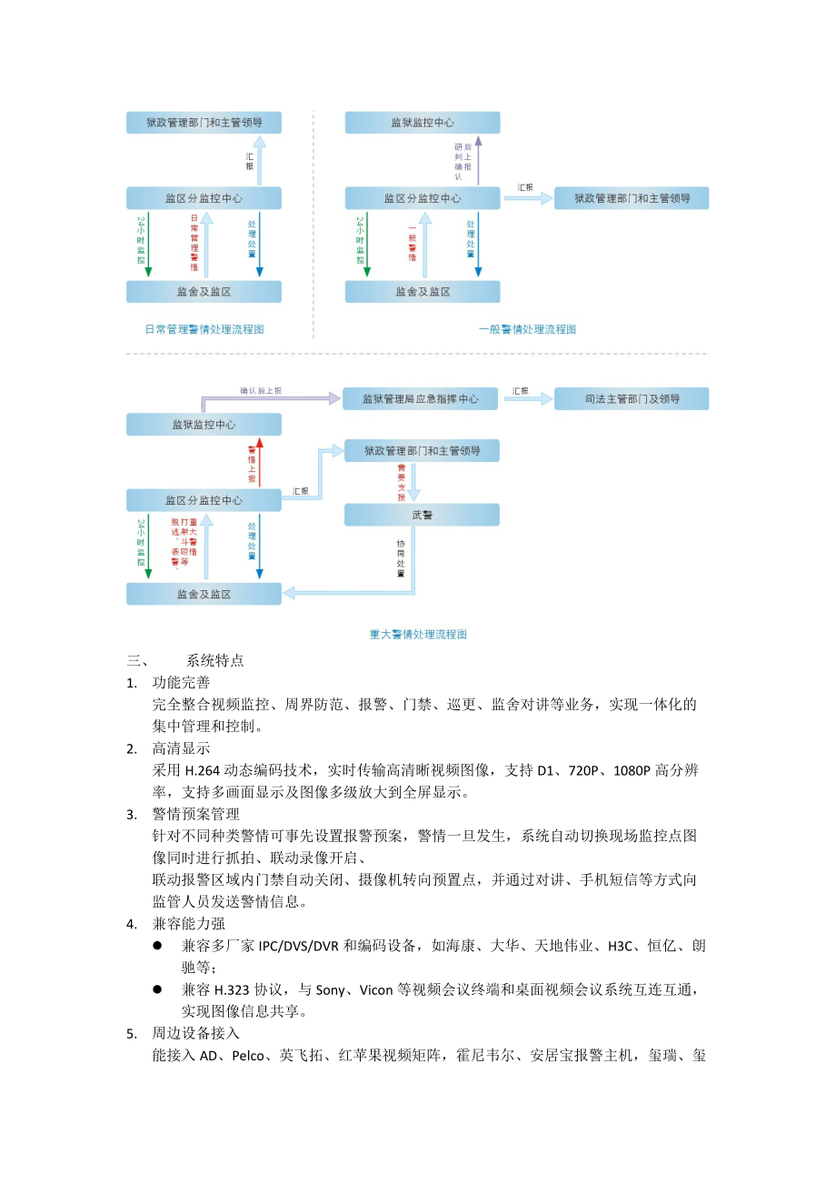 监狱安全防范与应急指挥平台解决方案.docx_第2页