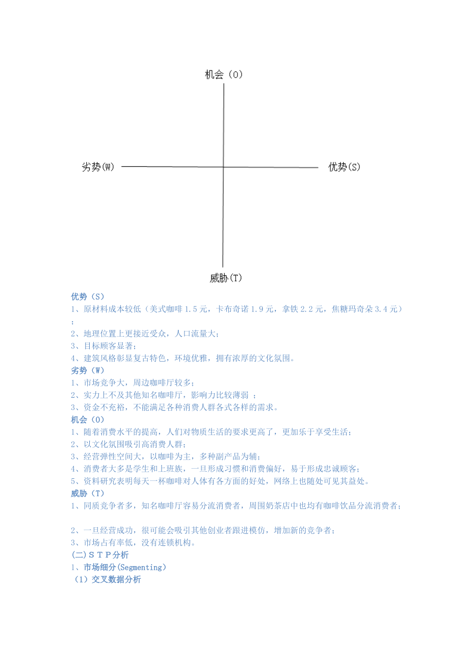 咖啡厅项目评估报告.docx_第2页