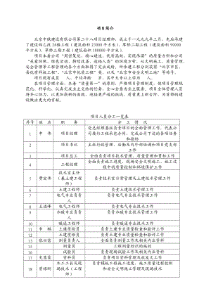 北京某建设工程项目责任文件.docx